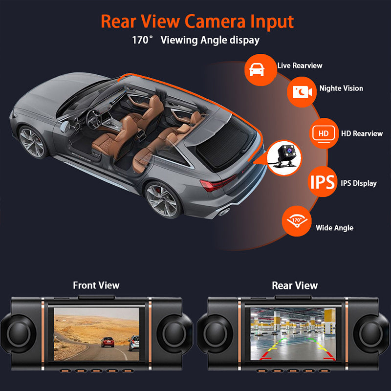 Loop recording & G-sensor safety features