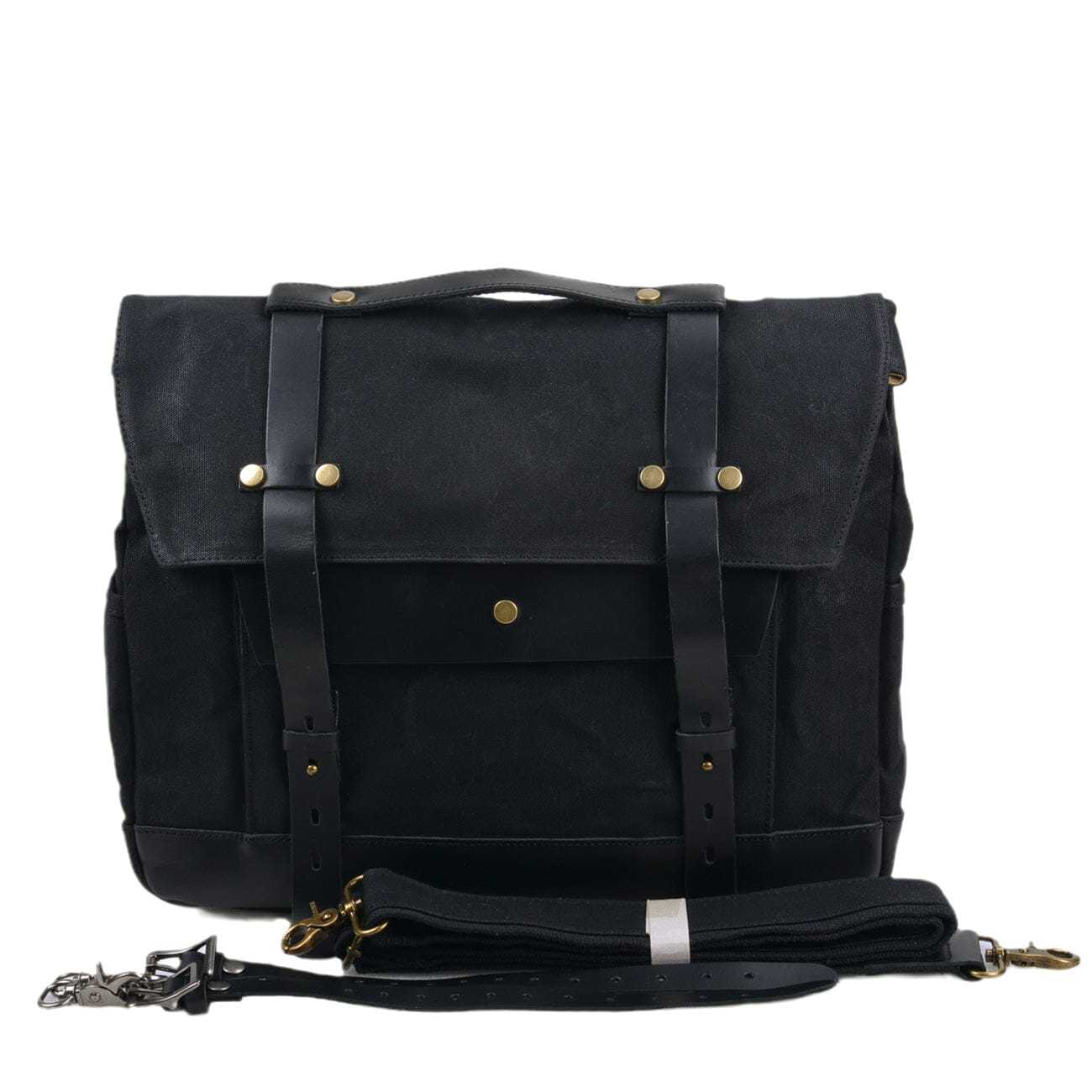 Canvas Motorcycle Saddlebag