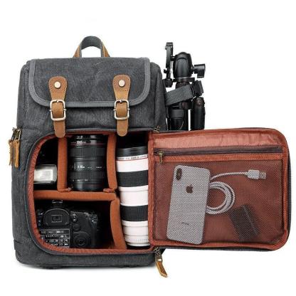 Canvas Camera Bag