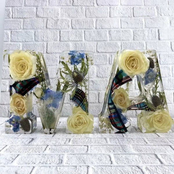 🌸 Flowers Resin Night Light