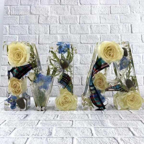 🌸 Flowers Resin Night Light