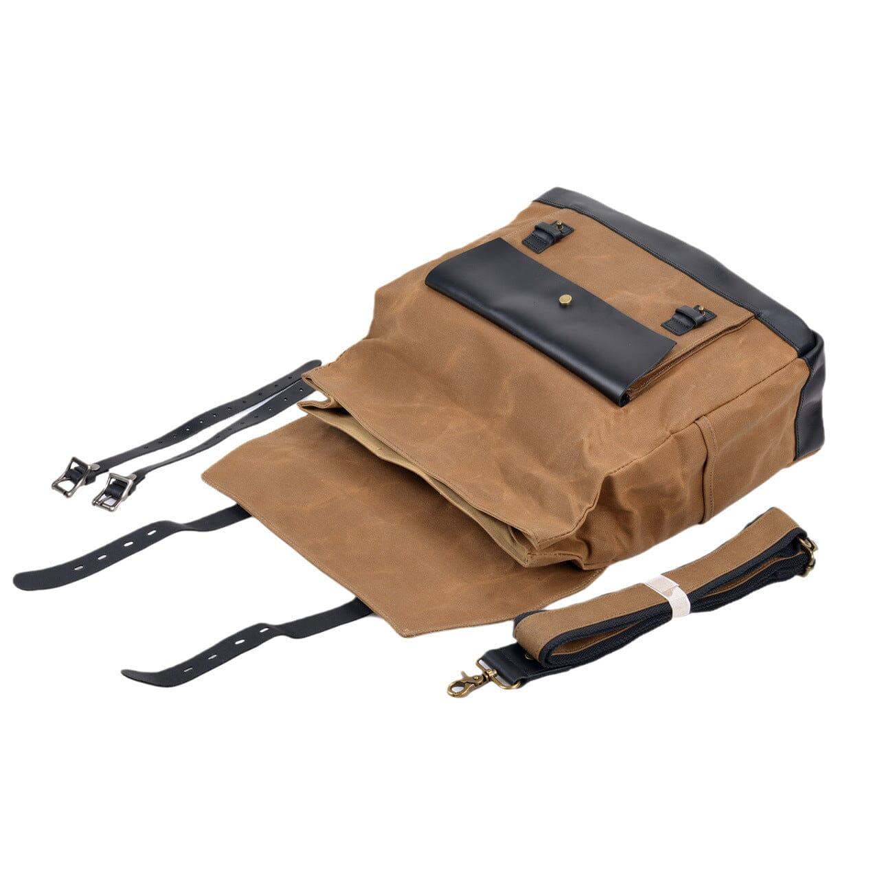 Canvas Motorcycle Saddlebag