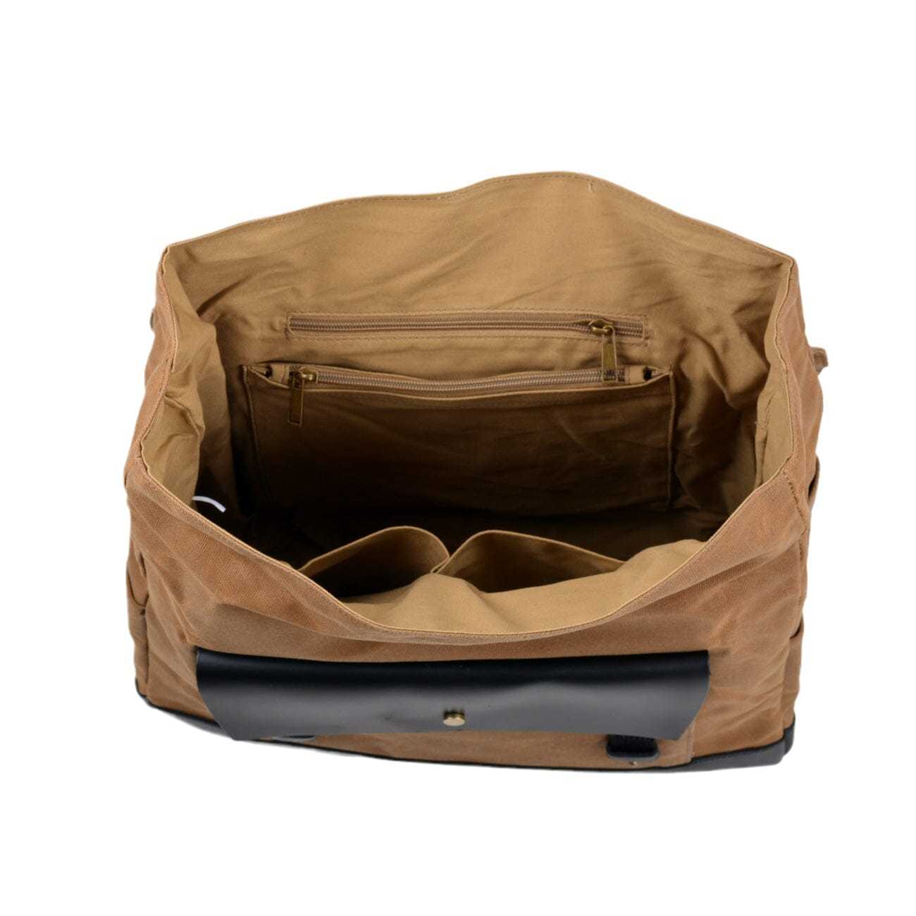 Canvas Motorcycle Saddlebag