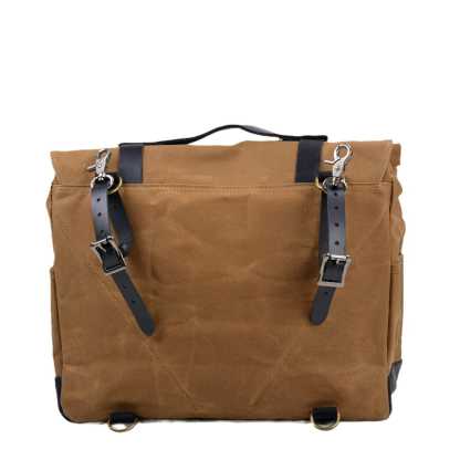 Canvas Motorcycle Saddlebag