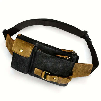 Vintage Leather Waist Bag