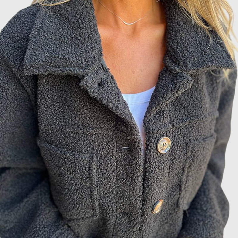 Teddy Fleece Jacket – Warmth and Elegance for Autumn