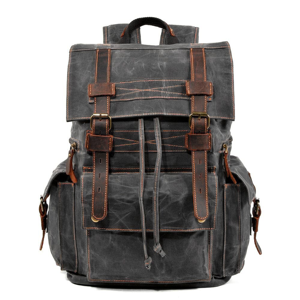Canvas Drawstring Backpack