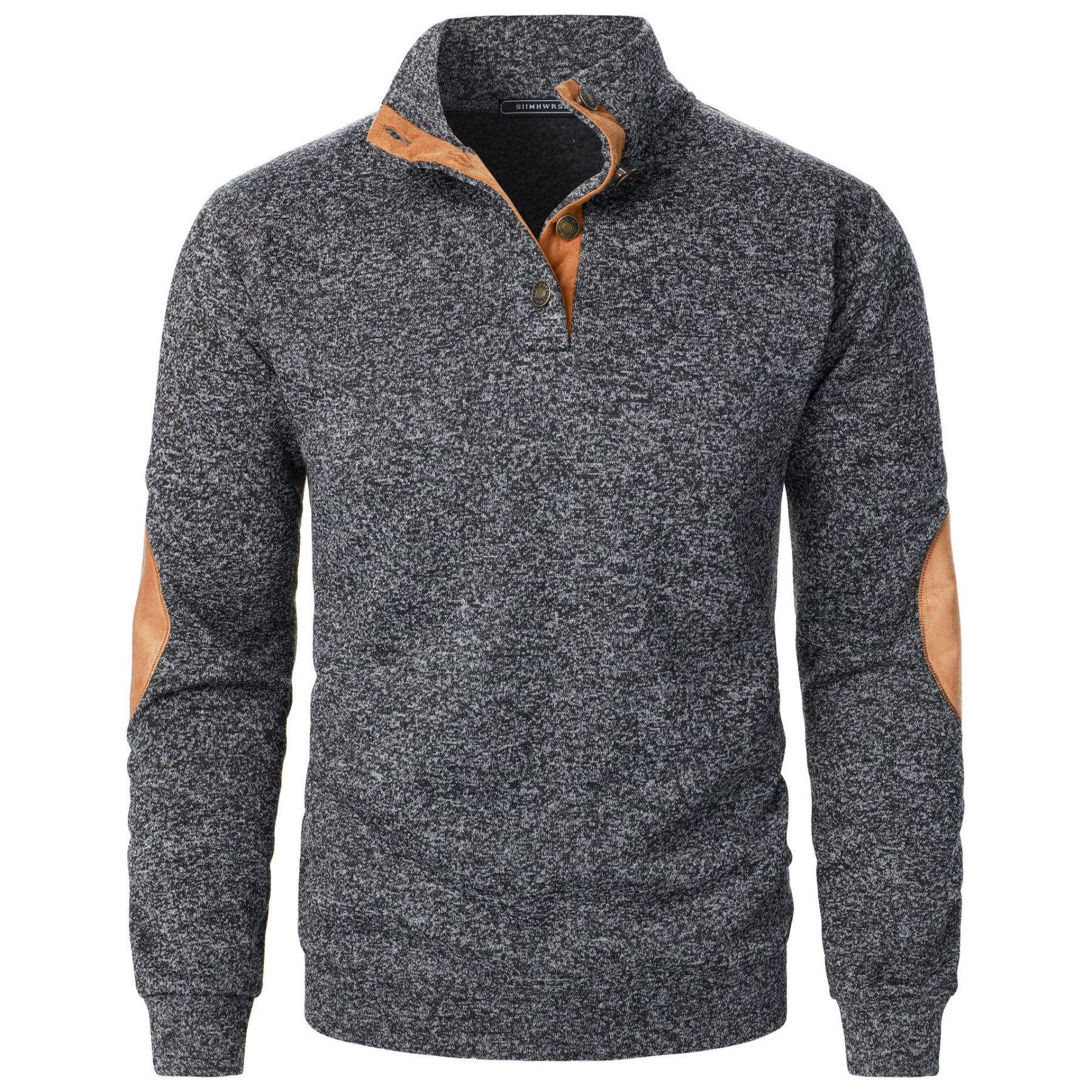 Men's Outdoor Casual Henley Long Sleeve Sweater
