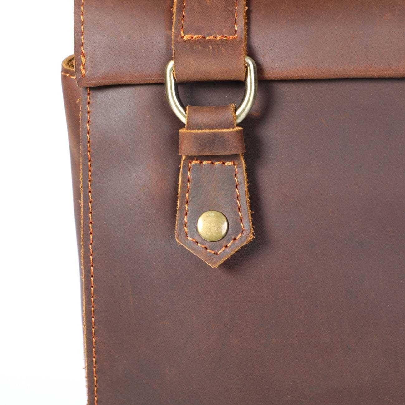 Full Grain Leather Backpack