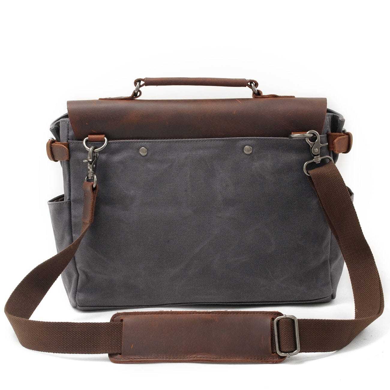 Canvas Crossbody Messenger Bag