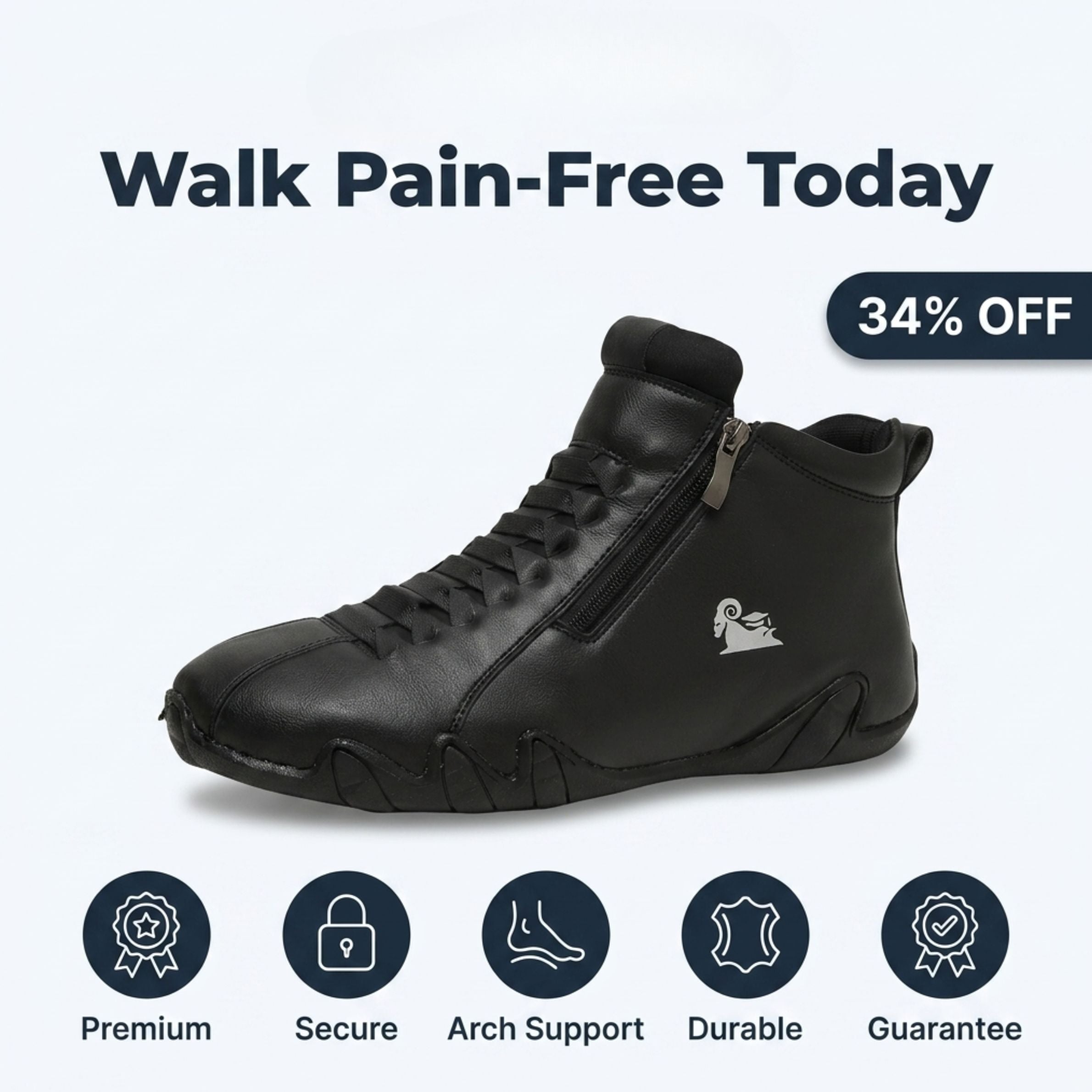 Breathable Orthopedic Sneakers- Ultimate comfort with every step