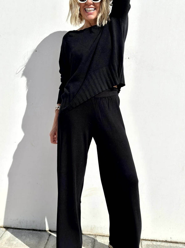 2025 Hot Sale Soft Cashmere Casual Sweater Suit