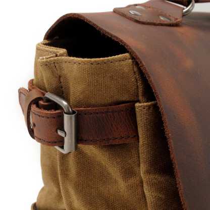 Canvas Crossbody Messenger Bag