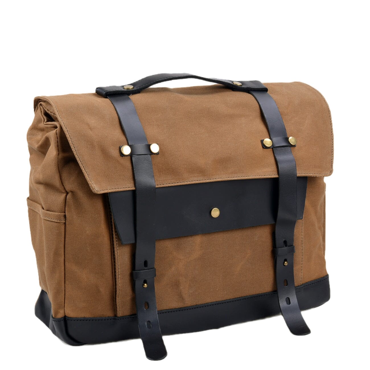 Canvas Motorcycle Saddlebag