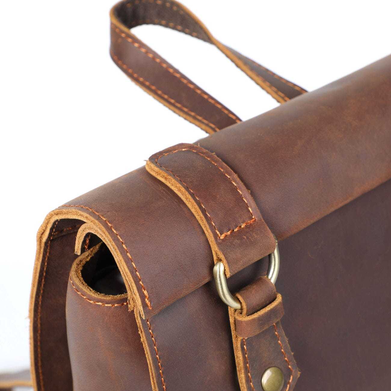 Full Grain Leather Backpack