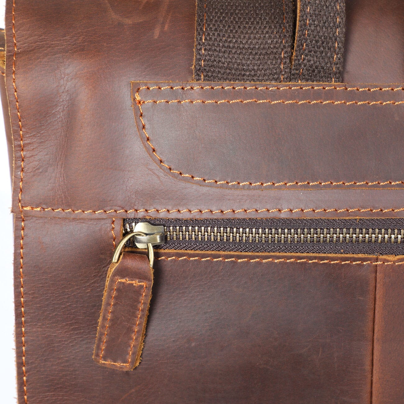 Full Grain Leather Backpack