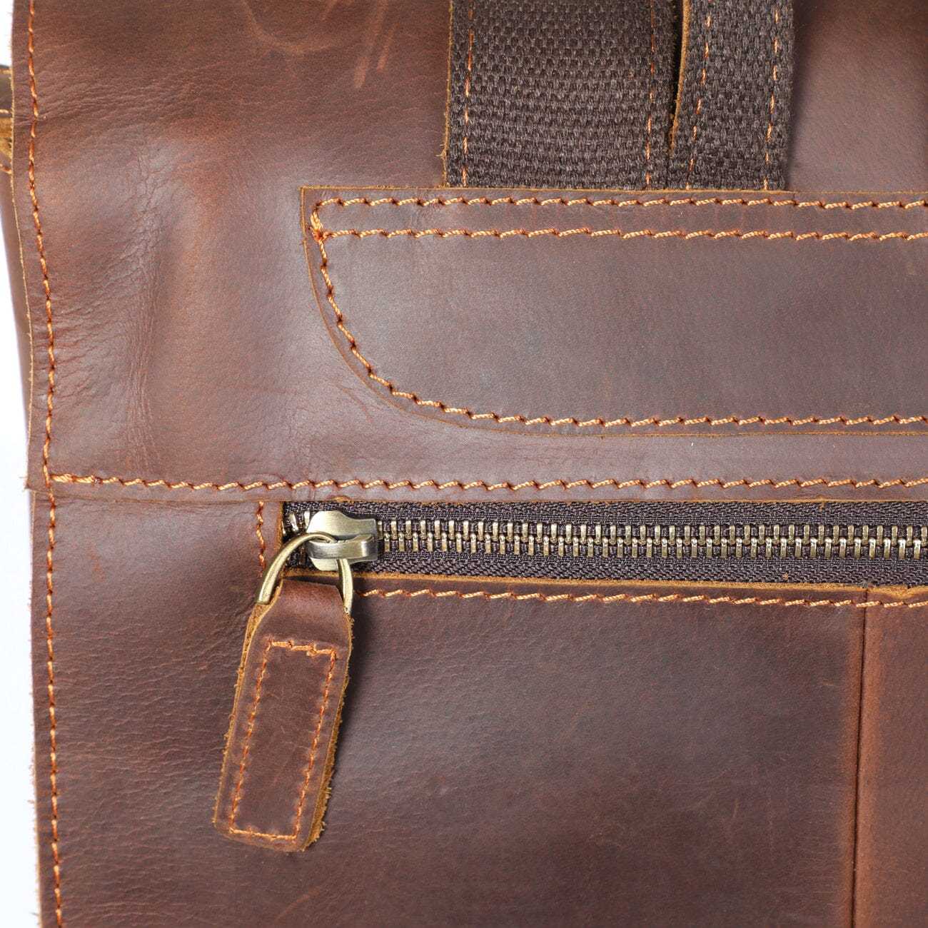 Full Grain Leather Backpack