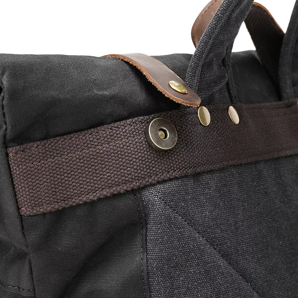 Canvas Rucksack Backpack 