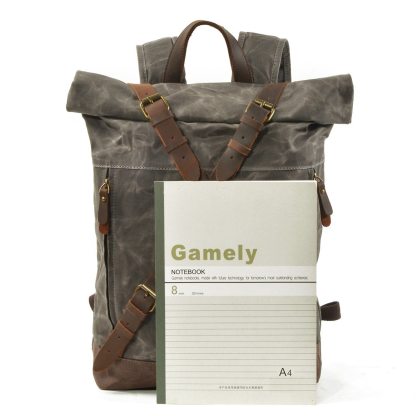 Canvas Rucksack Backpack 