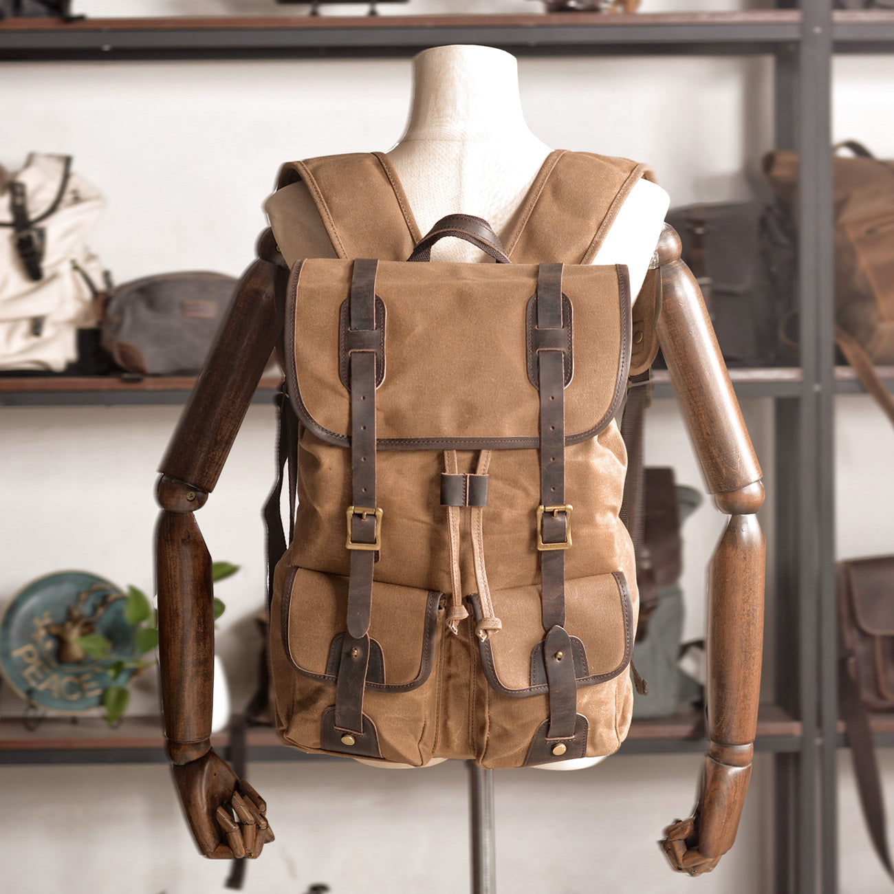 Canvas Travel Backpack