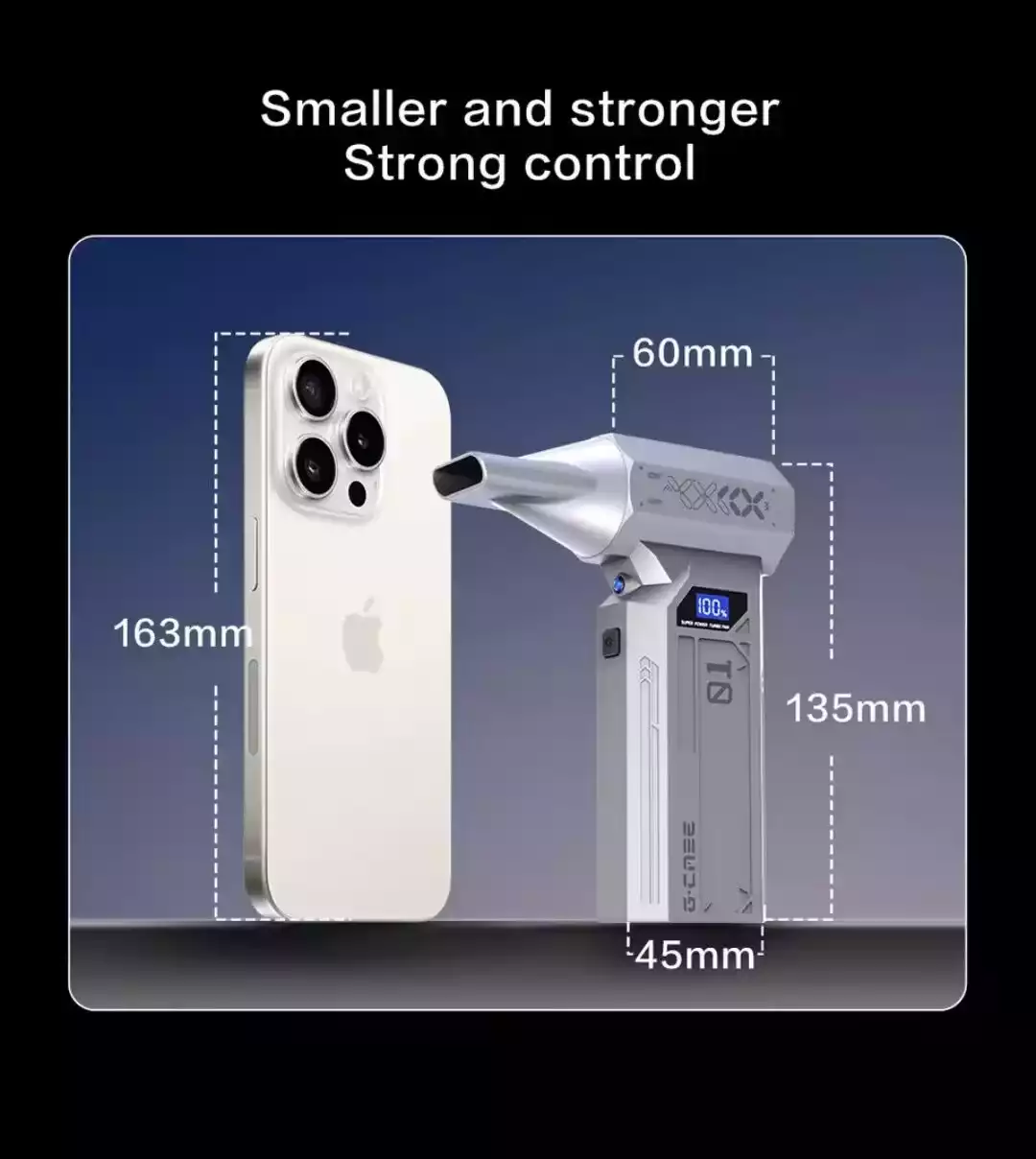 Powerful Rechargeable Turbo Jet Fan