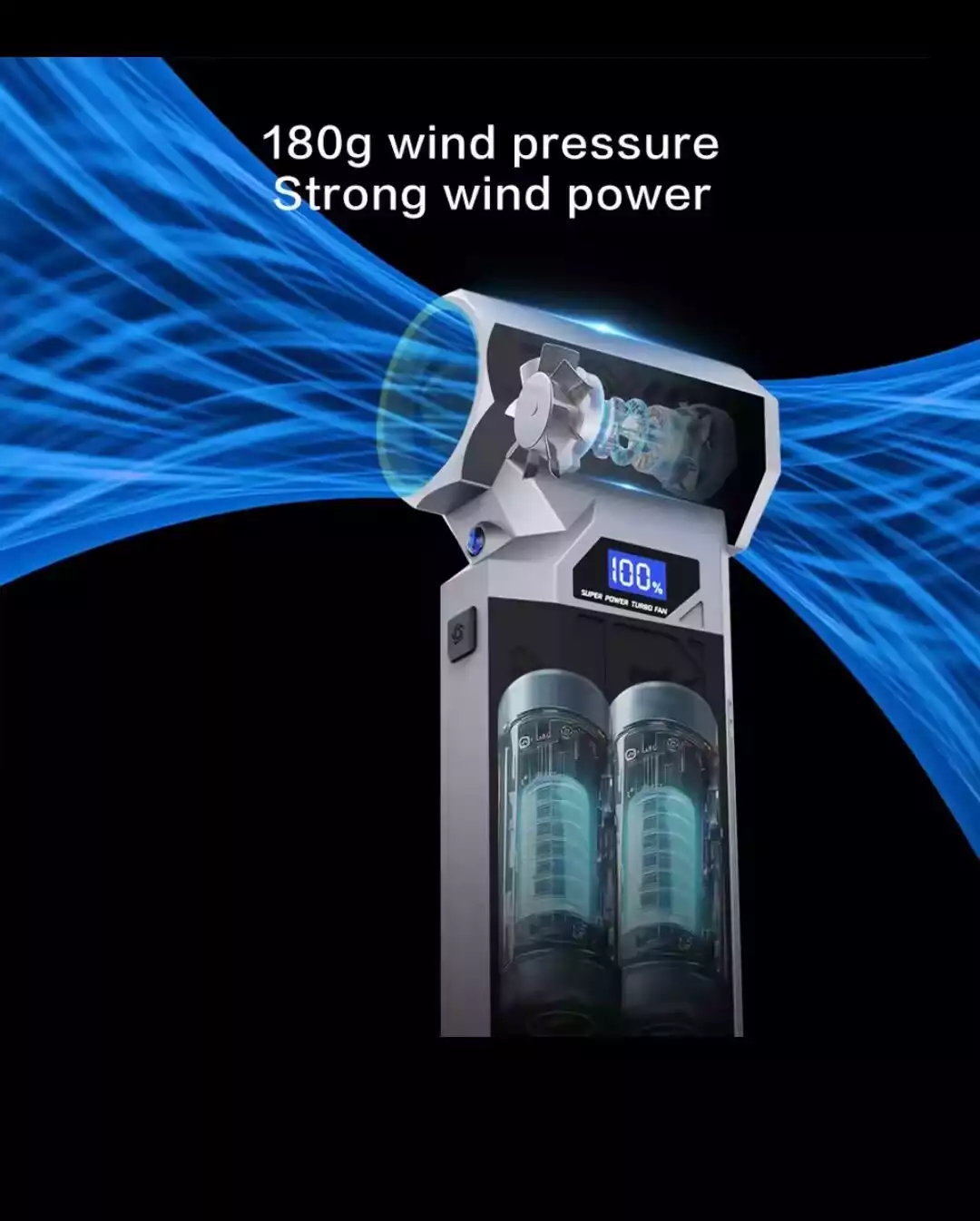 Powerful Rechargeable Turbo Jet Fan