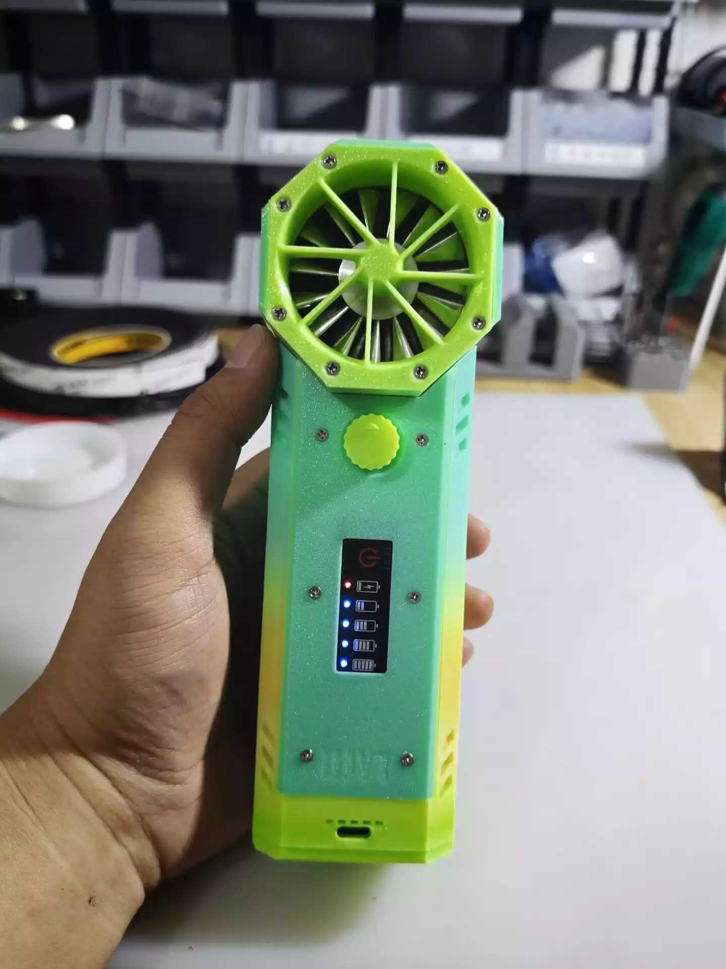 New Design 50mm 500W Handheld Turbo Jet Fan