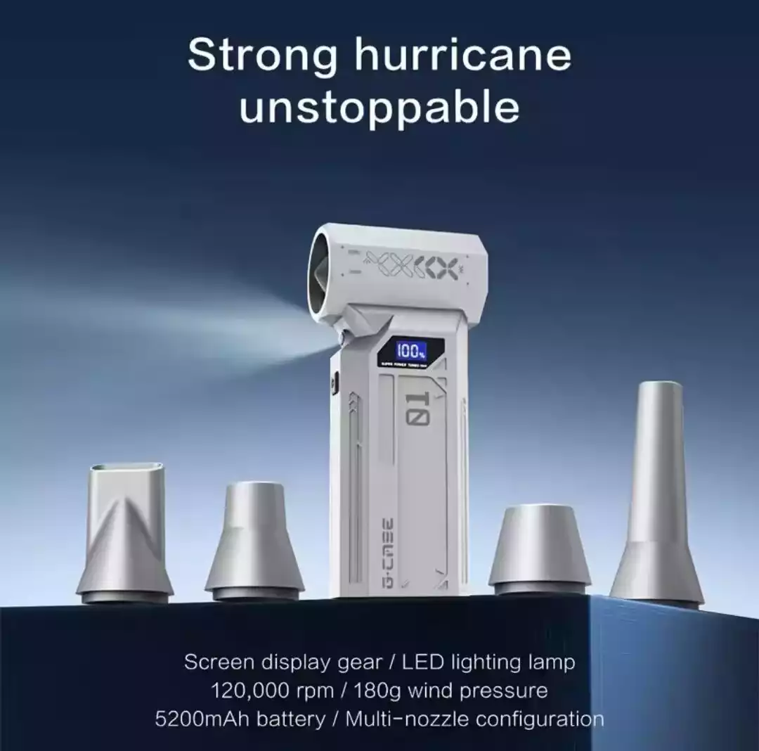 Powerful Rechargeable Turbo Jet Fan