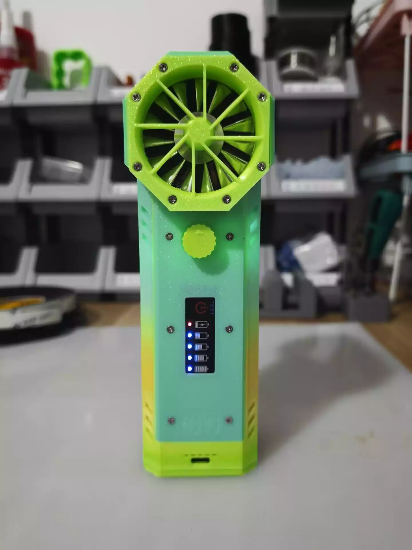 New Design 50mm 500W Handheld Turbo Jet Fan