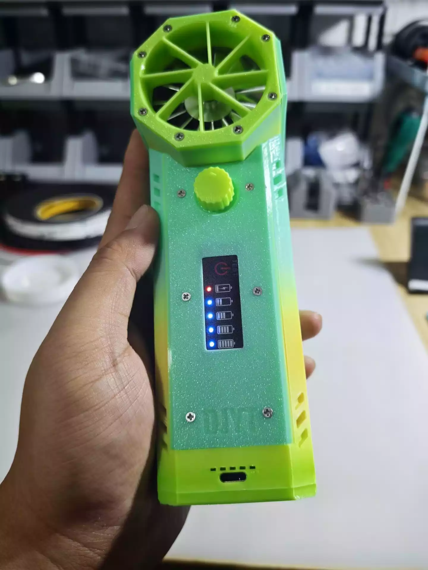 New Design 50mm 500W Handheld Turbo Jet Fan