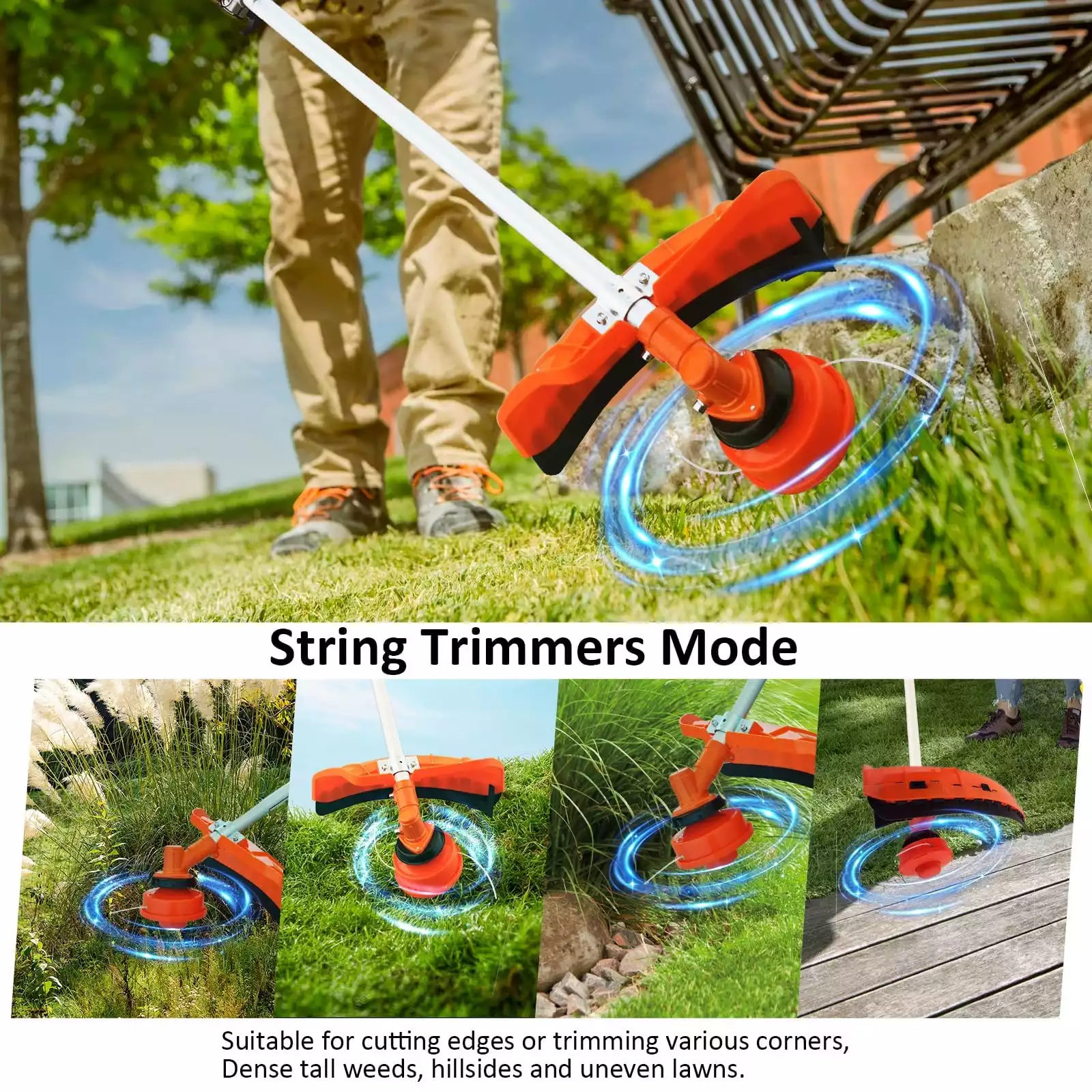 Multifunctional Trimming Tool Gasoline Lawnmower