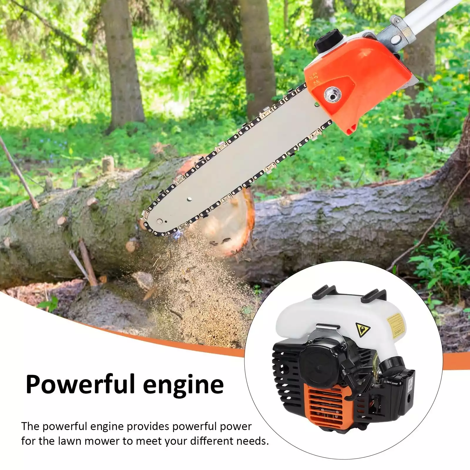 Multifunctional Trimming Tool Gasoline Lawnmower