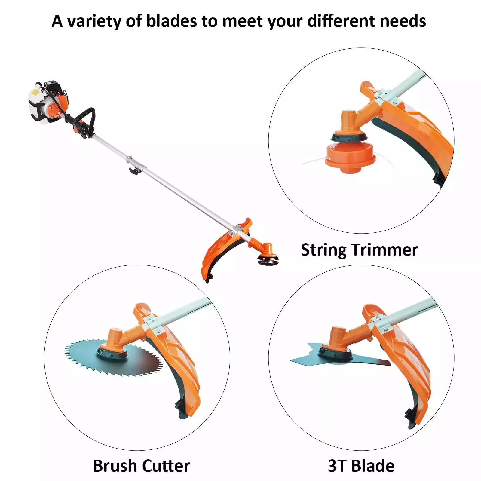 Multifunctional Trimming Tool Gasoline Lawnmower