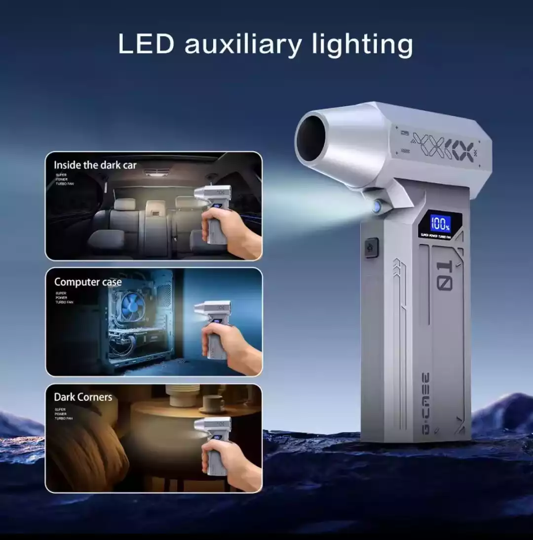 Powerful Rechargeable Turbo Jet Fan