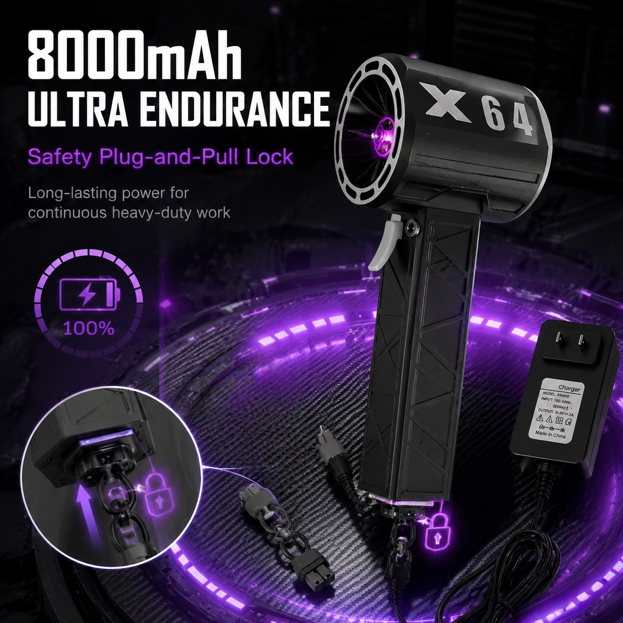 Multifunctional Powerful Turbo Jet Fan