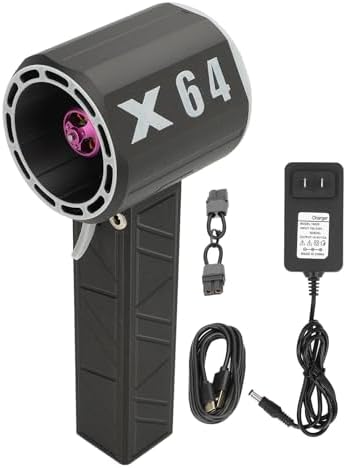 Dry Blower, 1400g Thrust Electric Air Duster with Stepless Adjustable Speed Control, 64mm Brushless Motor Handheld Mini Fan Blower for Computer Keyboard Outdoors Car