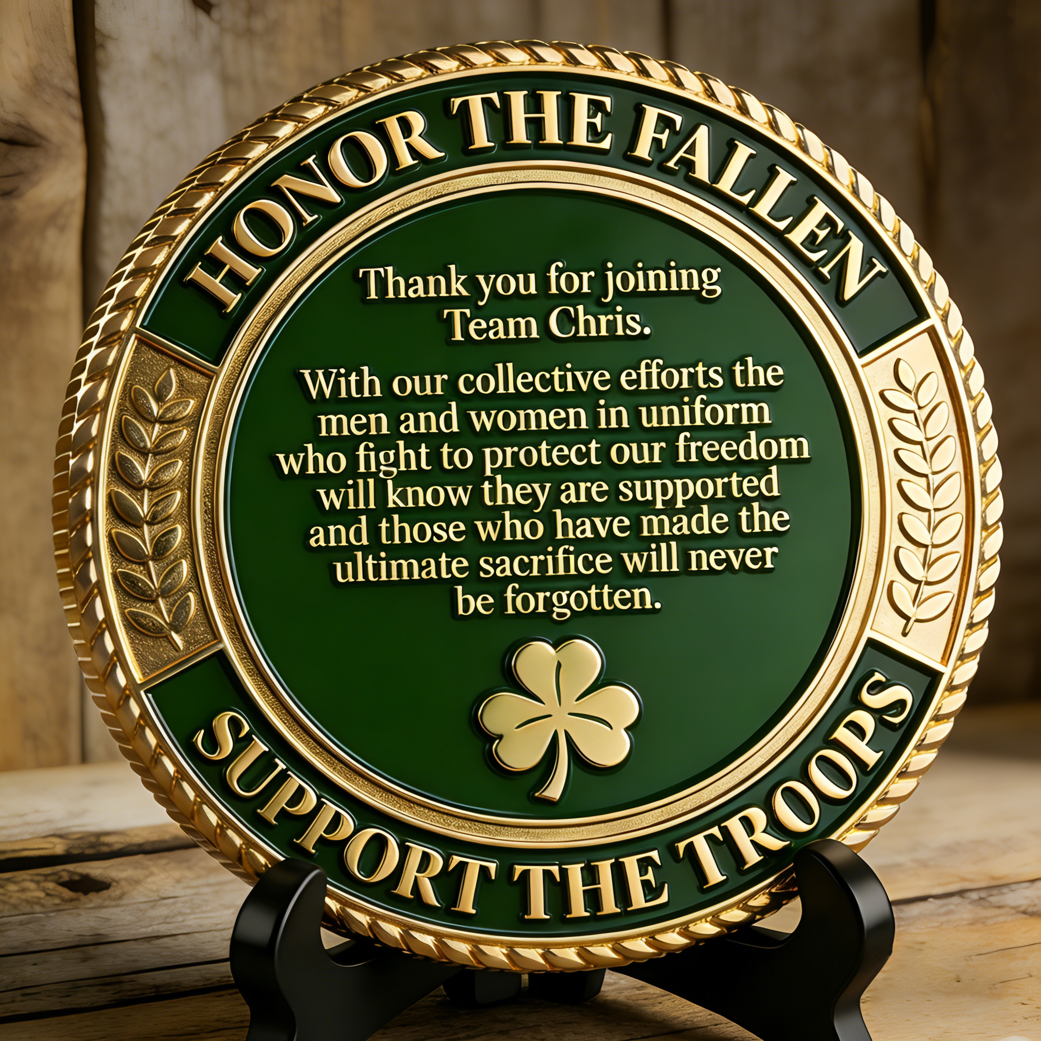 🏆New Year 60% OFF -🍀Team Chris Commemorative Coin – Semper Fidelis Edition
