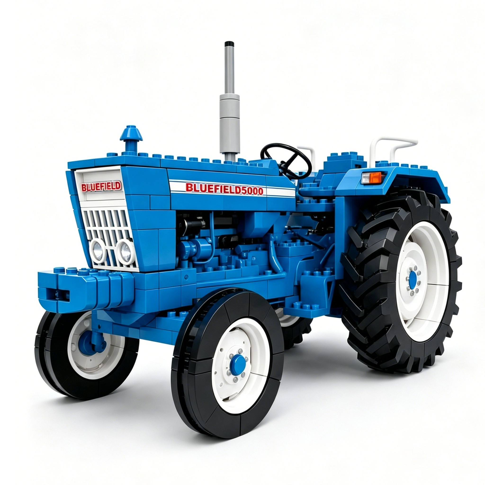 Bluefield 5000 Vintage Farm Tractor Building Set