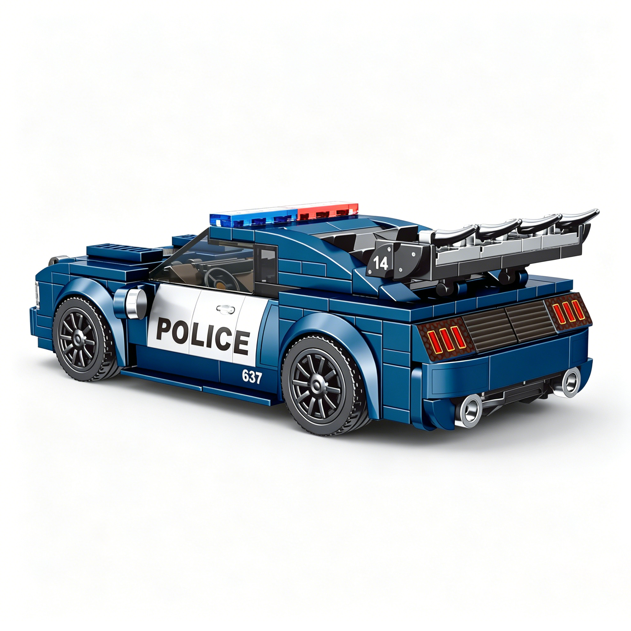 🚔 Urban Pursuit Police Car Building Set