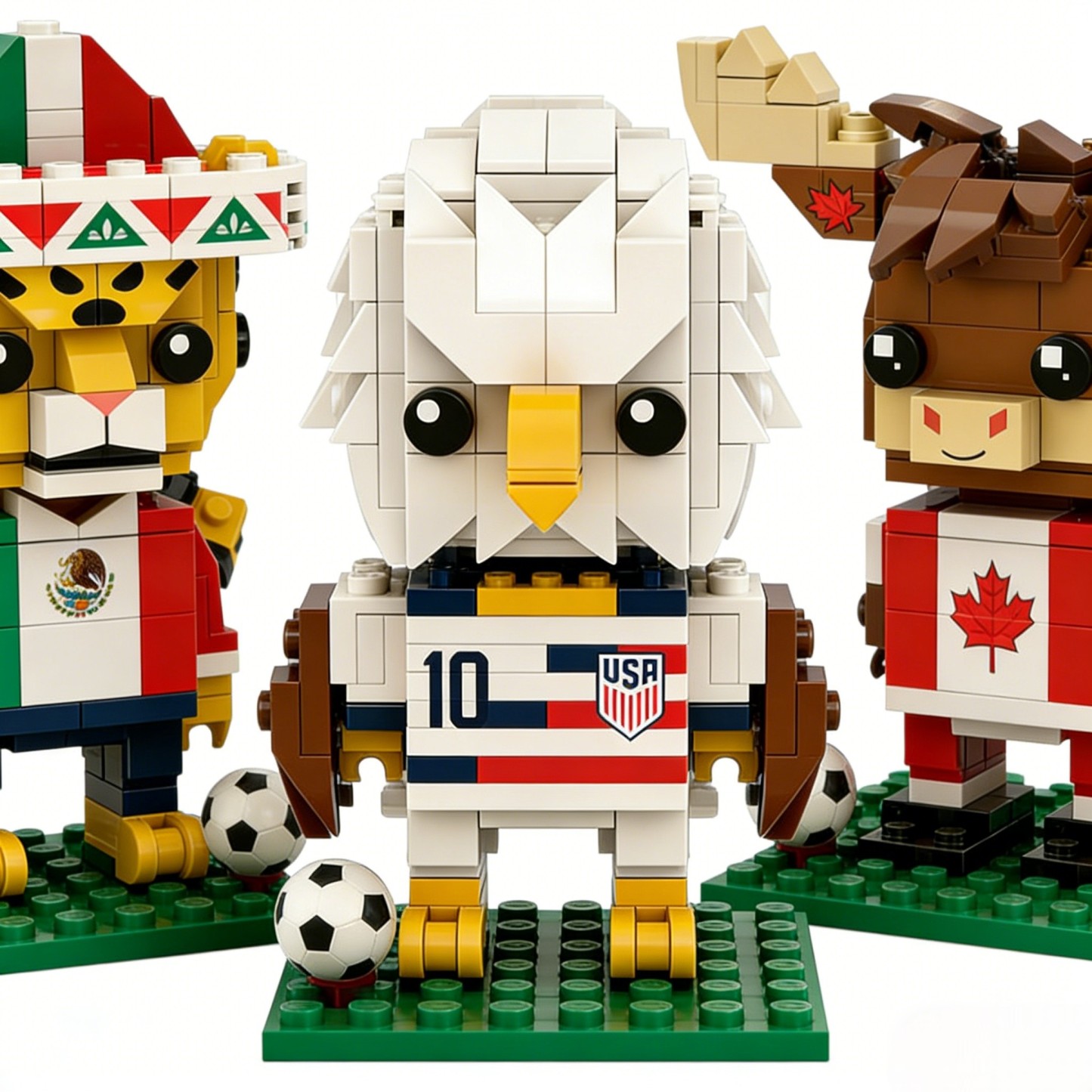 Striker Squad – Global Mascot Brick Series