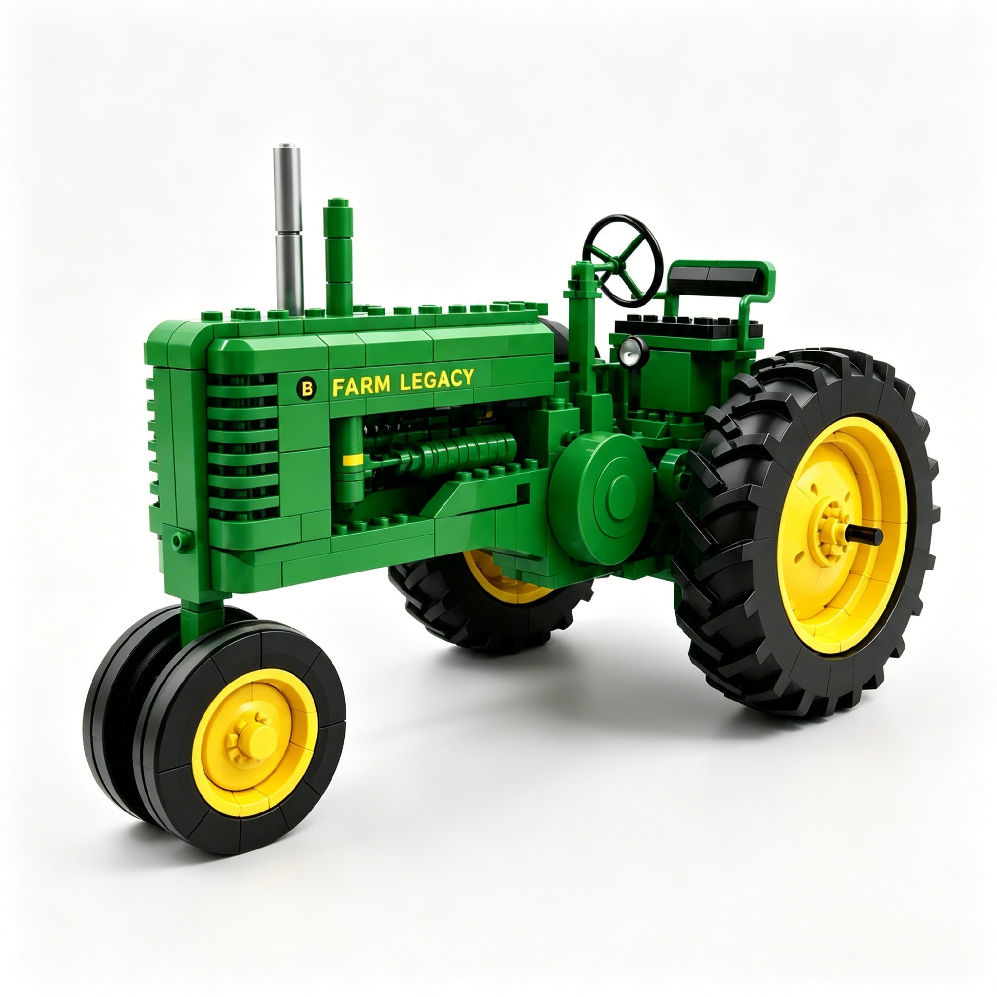 Farm Legacy B-Series Vintage Tractor Building Set