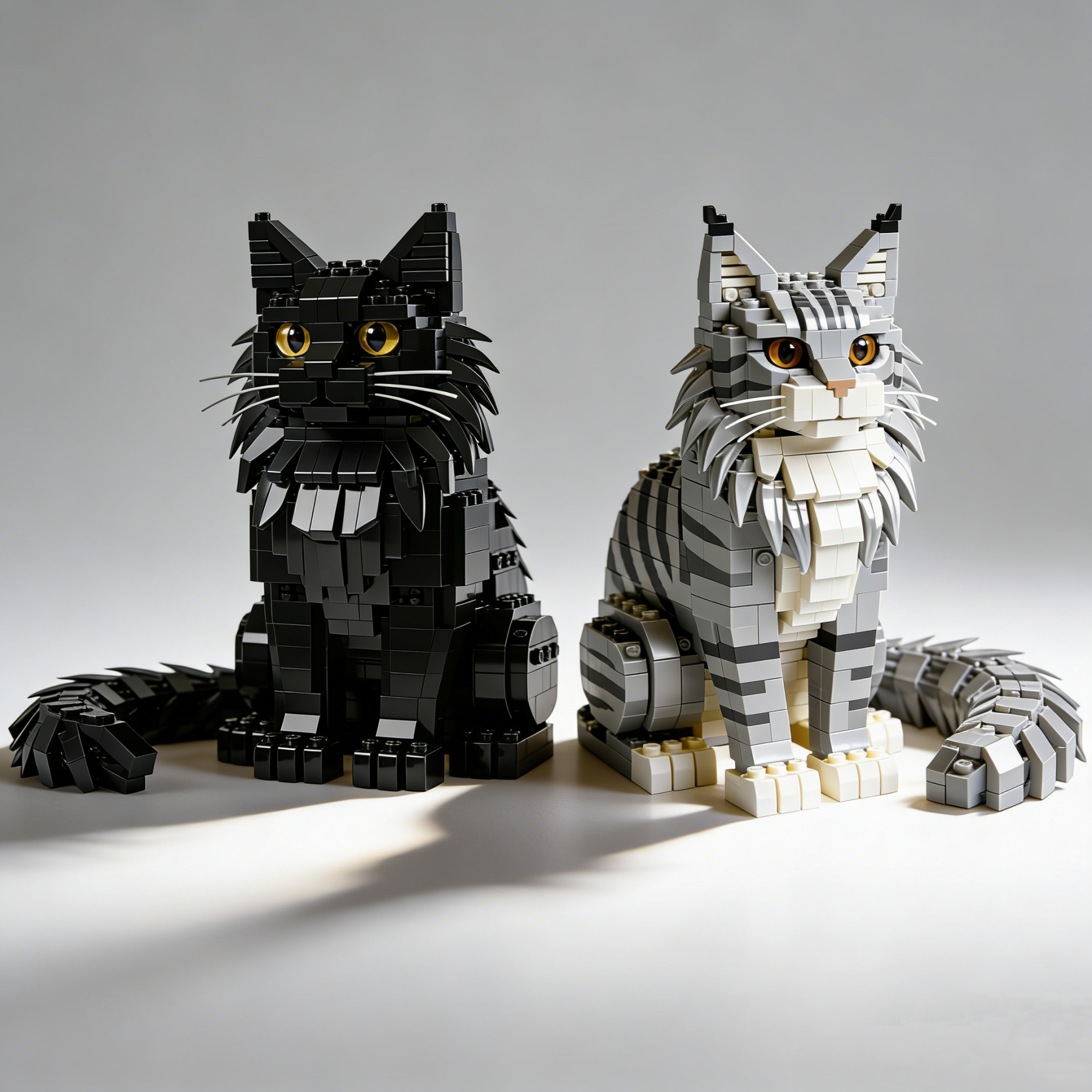 🐈‍⬛ Maine Coon Brick Cat Collection