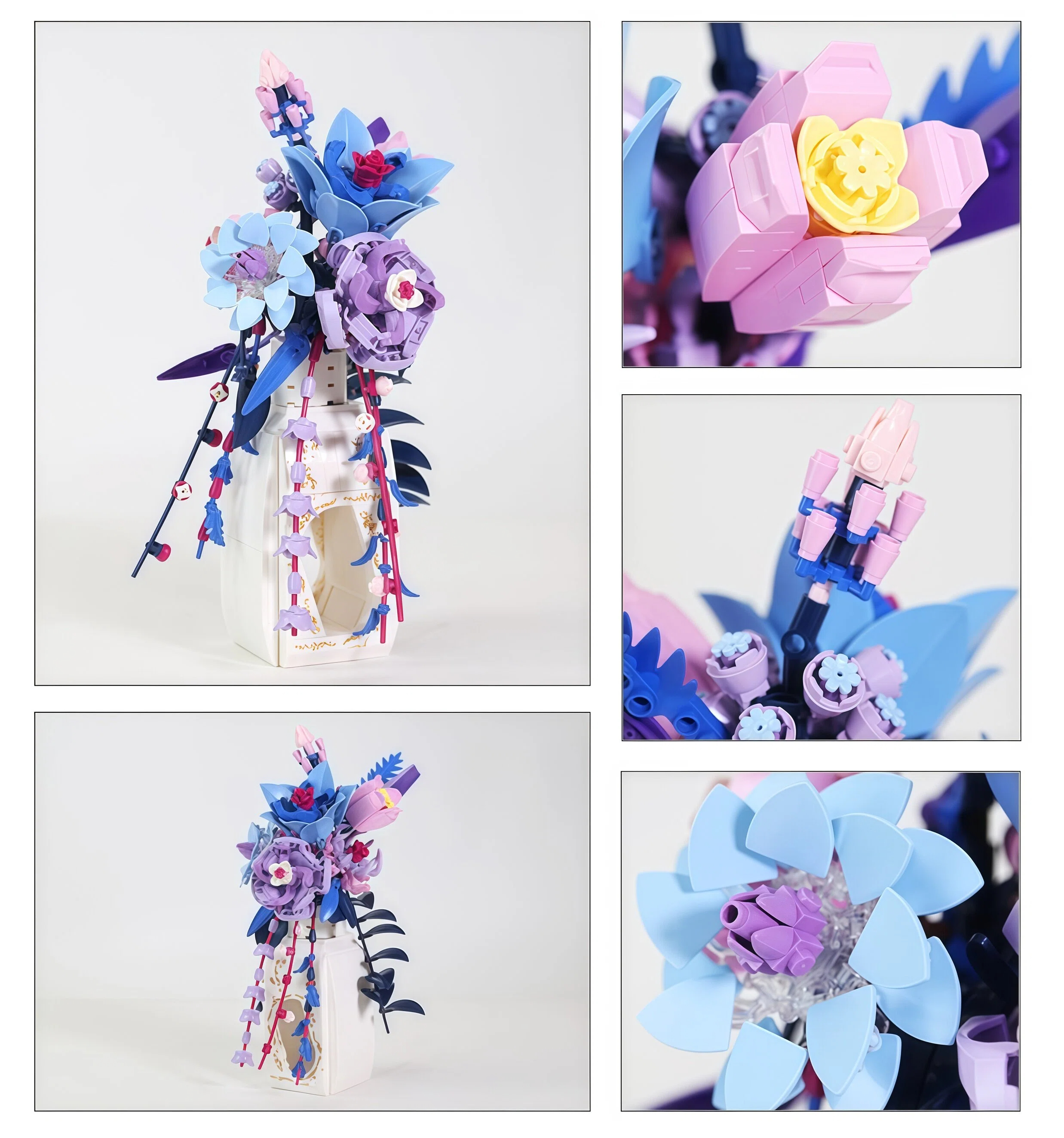 Luminous Floral Vase Building Set💐