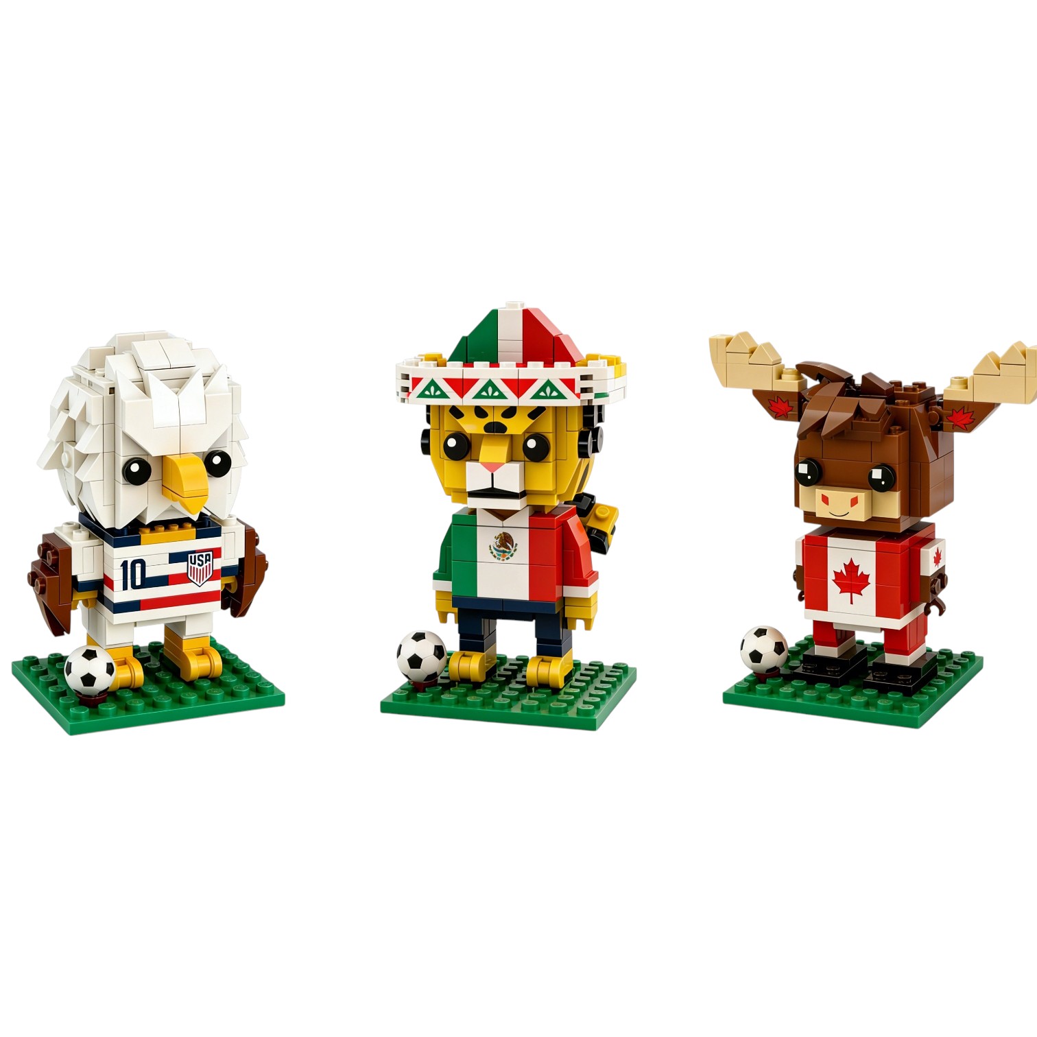 Striker Squad – Global Mascot Brick Series