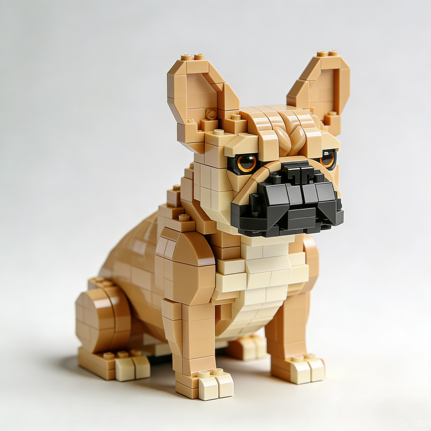 🐶 Premium French Bulldog Building Block Set – Collector Display Edition