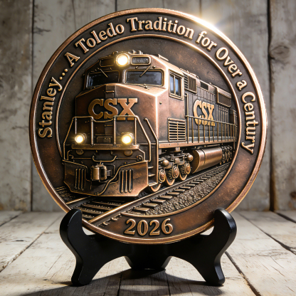 🏆New Year 60% OFF - 🚂 Toledo Rail Legacy Commemorative Coin – 1913–2026✨