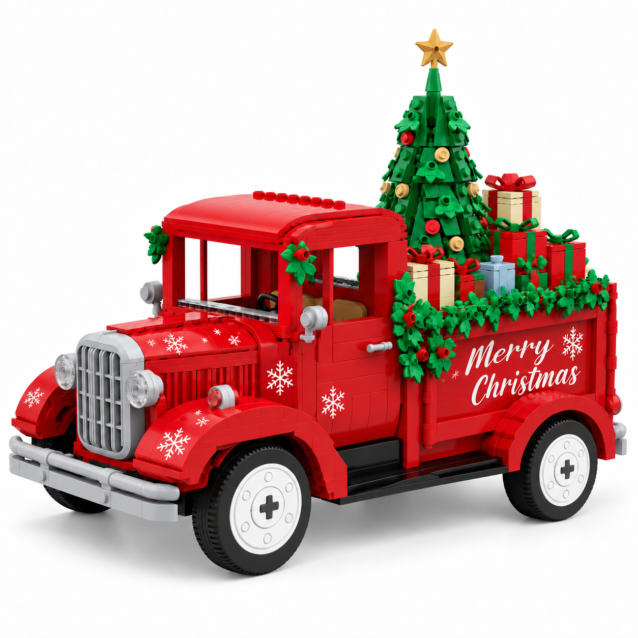 2026 Christmas Special Edition Vintage Holiday Truck Building Set