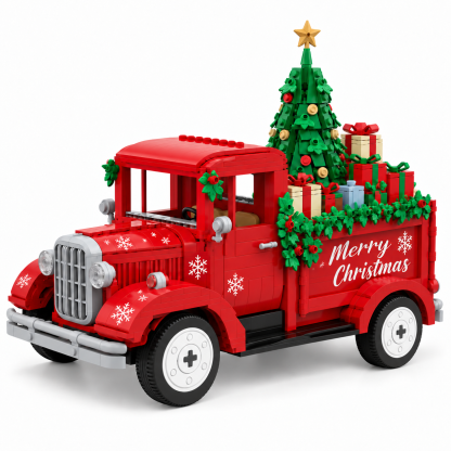 2026 Christmas Special Edition Vintage Holiday Truck Building Set