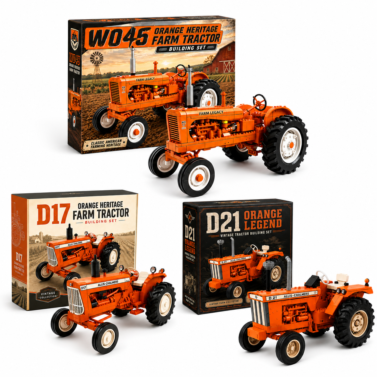 Orange Heritage Tractor Collection