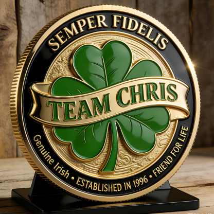 🏆New Year 60% OFF -🍀Team Chris Commemorative Coin – Semper Fidelis Edition